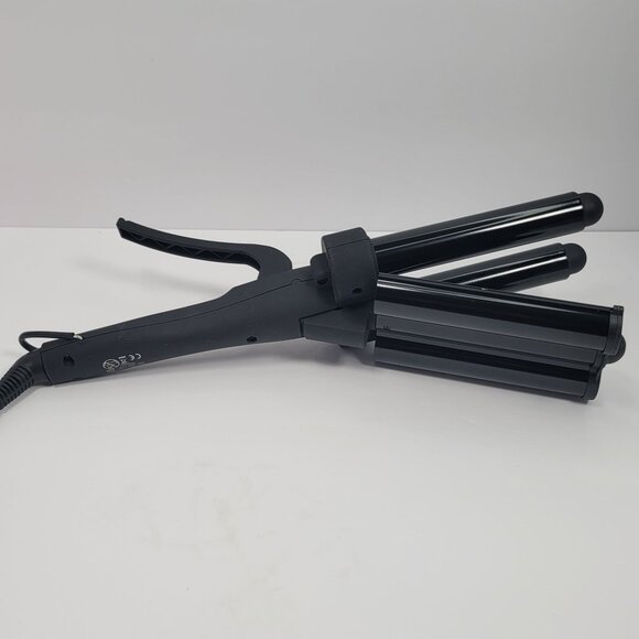 Royale Pro Hair Styling Technology SW001 Black Triple Barrel Hair Waver Curler main image 7